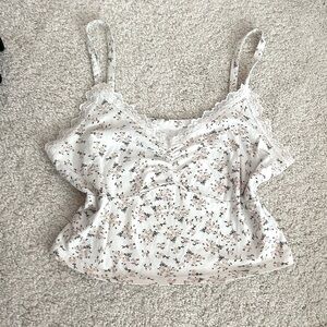 taobao sawako floral lace cami
